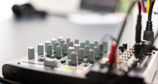 Podcast mixer