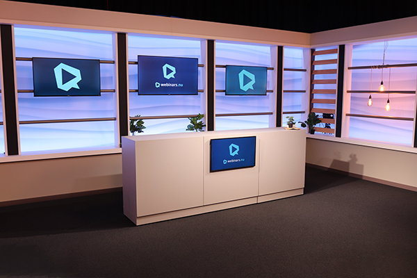 Studio met webinar desk